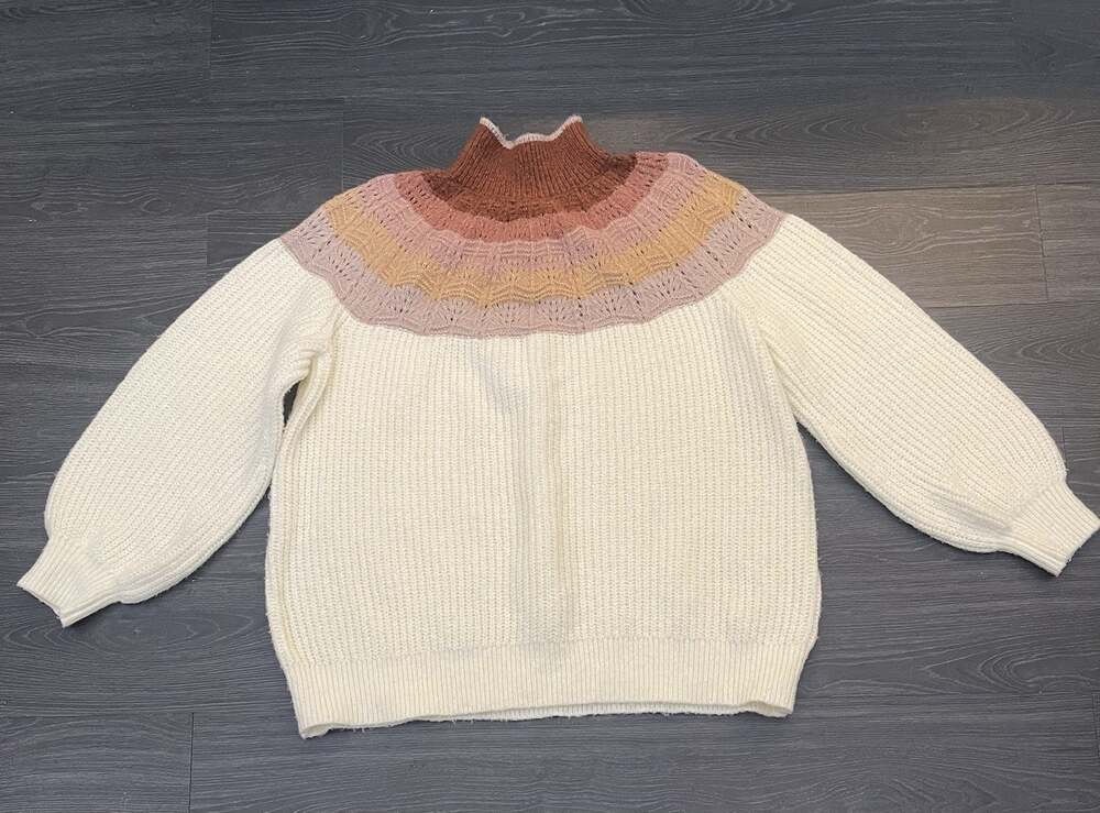 Maurice’s Women's 1X Ombre Mock Turtleneck Pullover Sweater, Maurice’s Sweaters